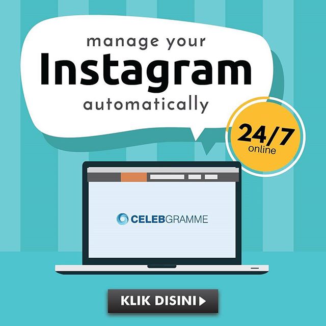 Celebgramme - Aplikasi terbaik mengelola akun instagram dalam mensupport bisnis online Anda