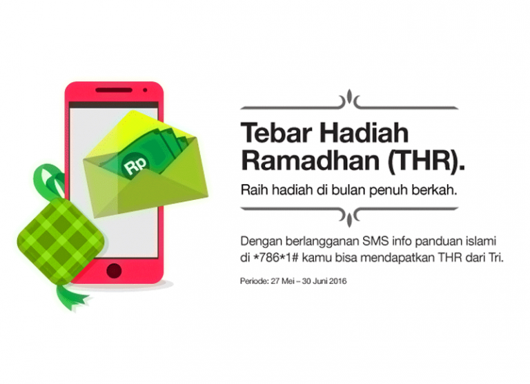 Menyambut Idul Fitri Bersama Tri