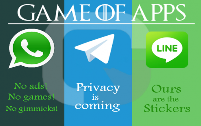 WhatsApp-Line-Telegram
