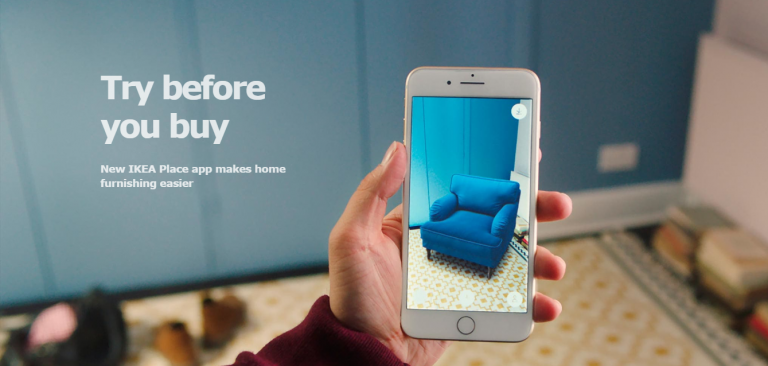 Augmented Reality di Ikea Place, Coba Dulu Sebelum Beli