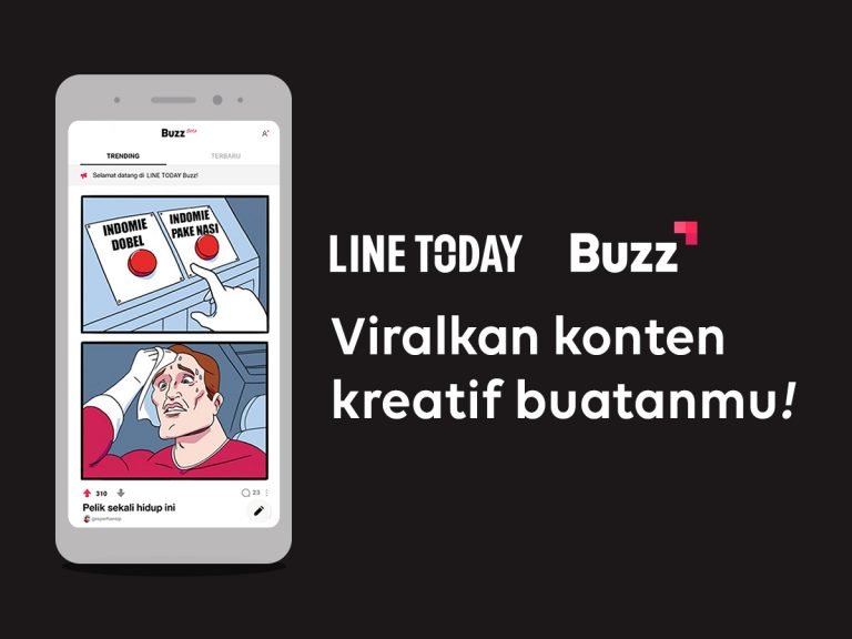 LINE Indonesia Hadirkan Fitur Baru! LINE Today Buzz!