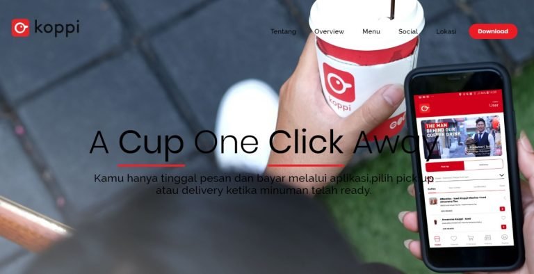 Aplikasi Kopi on Demand Pertama di Indonesia