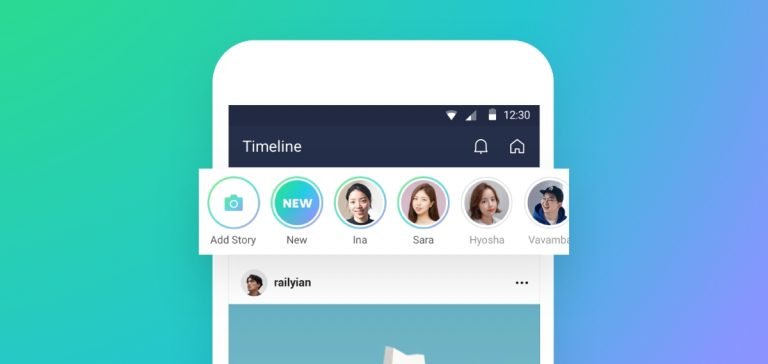 Kenalkan! Fitur Baru LINE “Line Story”