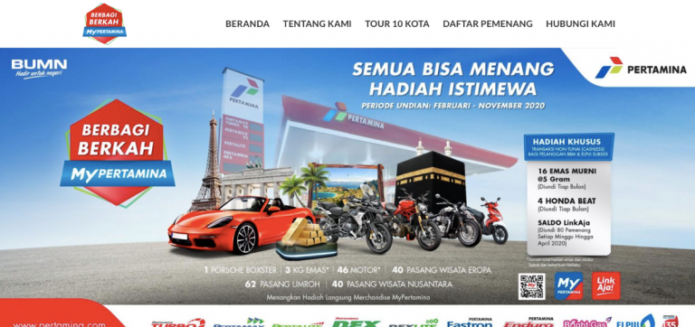 MyPertamina: Berbagi Berkah, Bertabur Hadiah